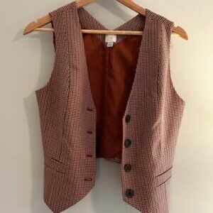Women's Plaid Vest